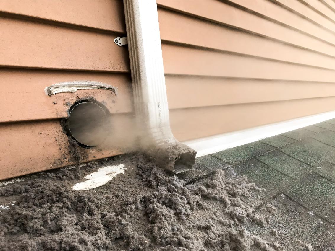 How Lake Area Moisture in Greensboro Affects Dryer Vent Buildup and Efficiency